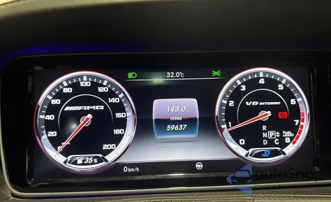 2016 Mercedes-Benz S 63 Amg из США, поврежденный, VIN WDDUG7JBXGA204336